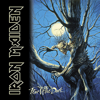 Imagem do album fear of the dark do Iron Maiden